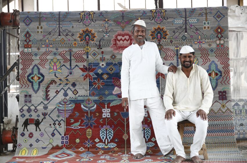  The Freedom Manchaha project by Jaipur Rugs employs jail intimates to create beautiful rugs