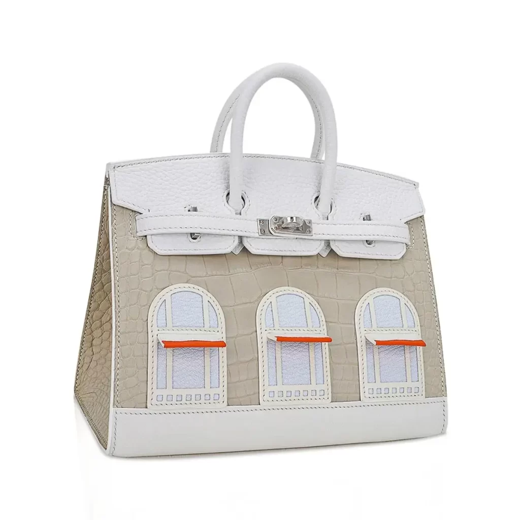 Hermès Birkin 20 Sellier Neige