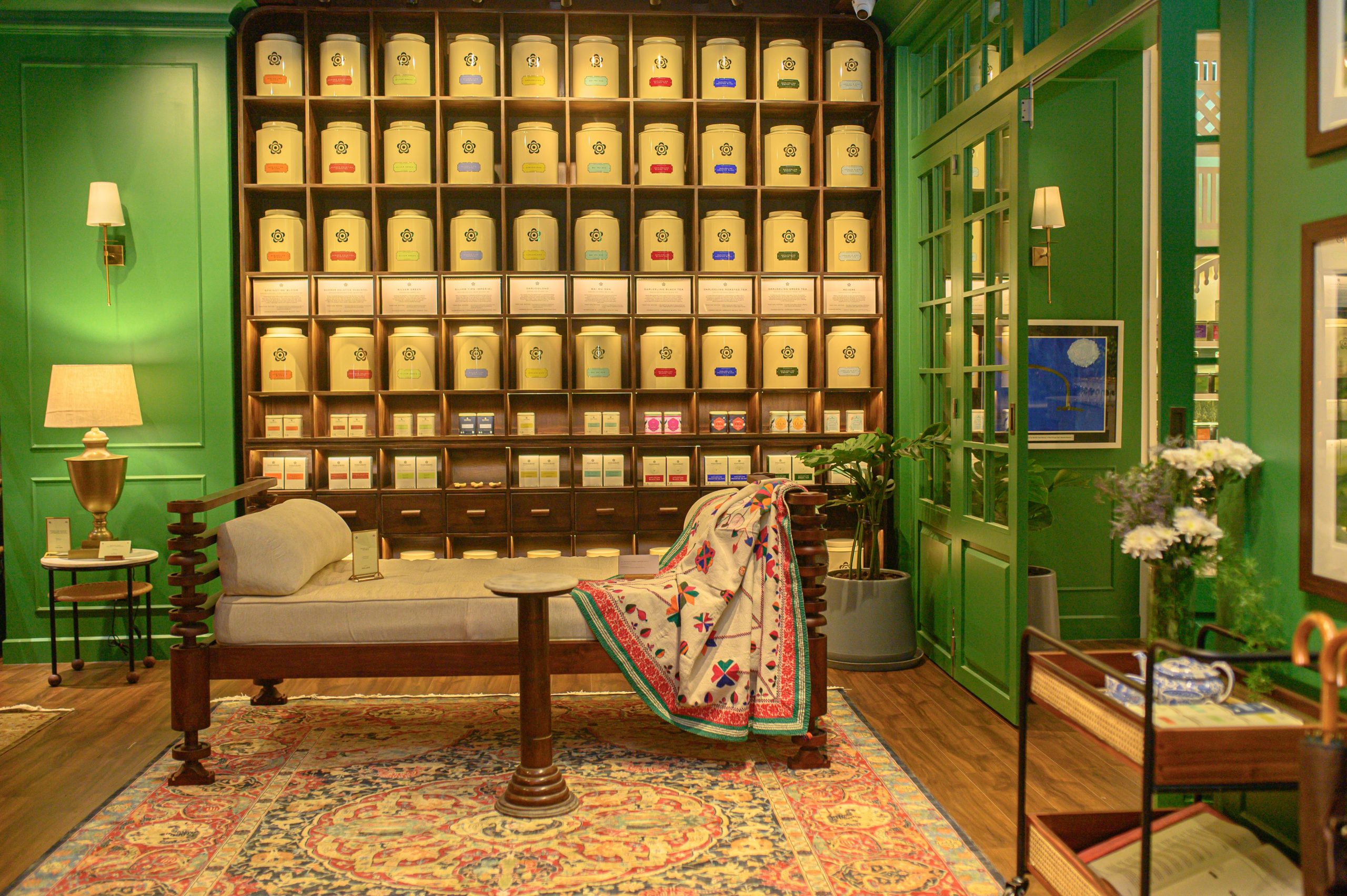 Stopping by Design, Tea, and History at...