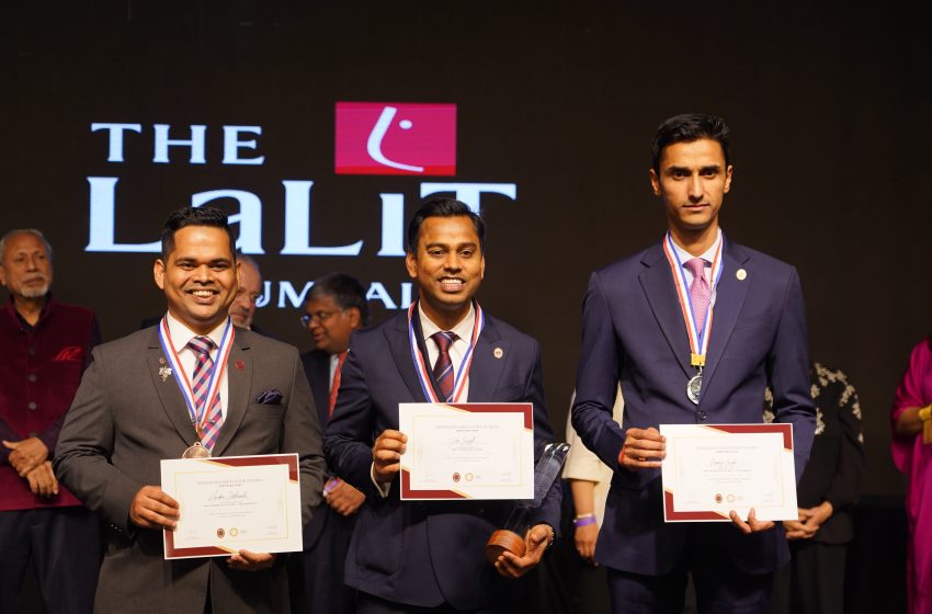  Jai Singh Takes Home SAI’s Best Sommelier of India Award