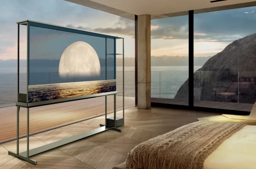  The world’s first fully transparent TV is here: OLED T by LG