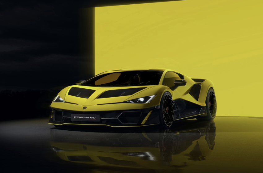  Lamborghini Fenomeno 2025 is the Most Powerful Hybrid V12 Ever
